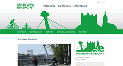 Desktop Screenshot of bratislavabikepoint.com