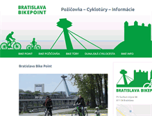 Tablet Screenshot of bratislavabikepoint.com